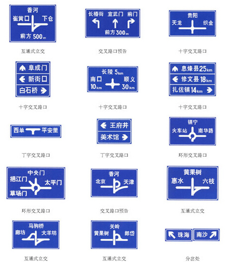 指路标志 - 福州天禄交通设施有限公司